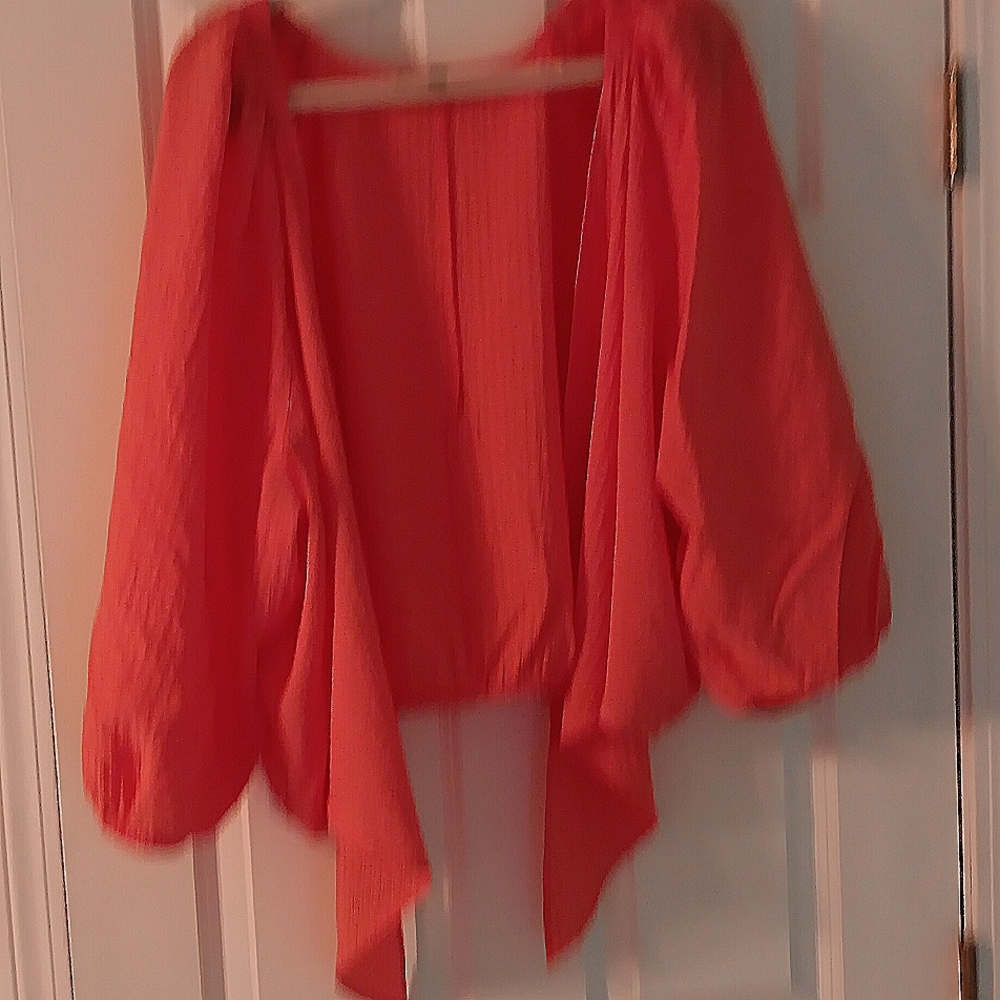 Lane Bryant Shrug/Over piece